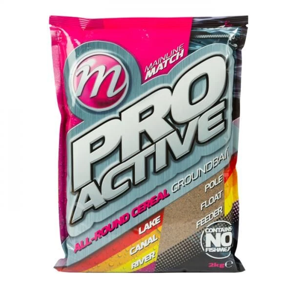 Mainline Match Pro Active Allround Cereal Groundbait 2kg 3 Mainline Match Pro Active Allround Cereal Groundbait 2kg