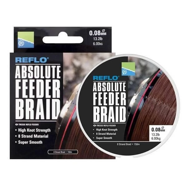Preston Absolute Feeder Braid 150m 0.08mm 3 Preston Absolute Feeder Braid 150m 0.08mm