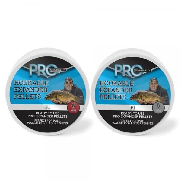 Sonubaits Pro Hookable Expander Pellets F1 3 Sonubaits Pro Hookable Expander Pellets F1