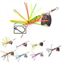 Spro Larva Mayfly Micro Spinner 5cm 4g SH