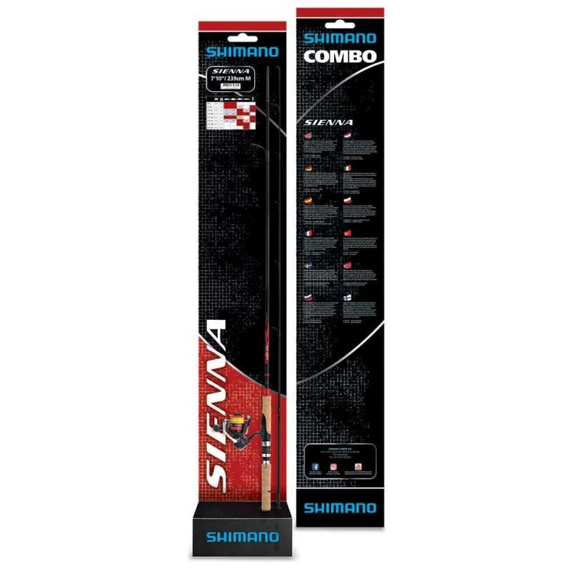 Shimano Combo Sienna Spinning 810M Sienna 2500 +Mono 0.26mm