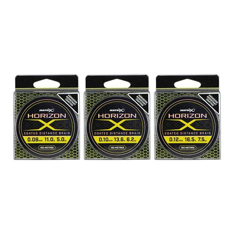 Fox Matrix Horizon X Coated Braid 150m 3 Fox Matrix Horizon X Coated Braid 150m