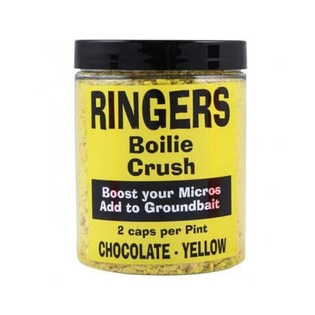 Ringers Boilie Crush Chocolate Yellow 3 Ringers Boilie Crush Chocolate Yellow