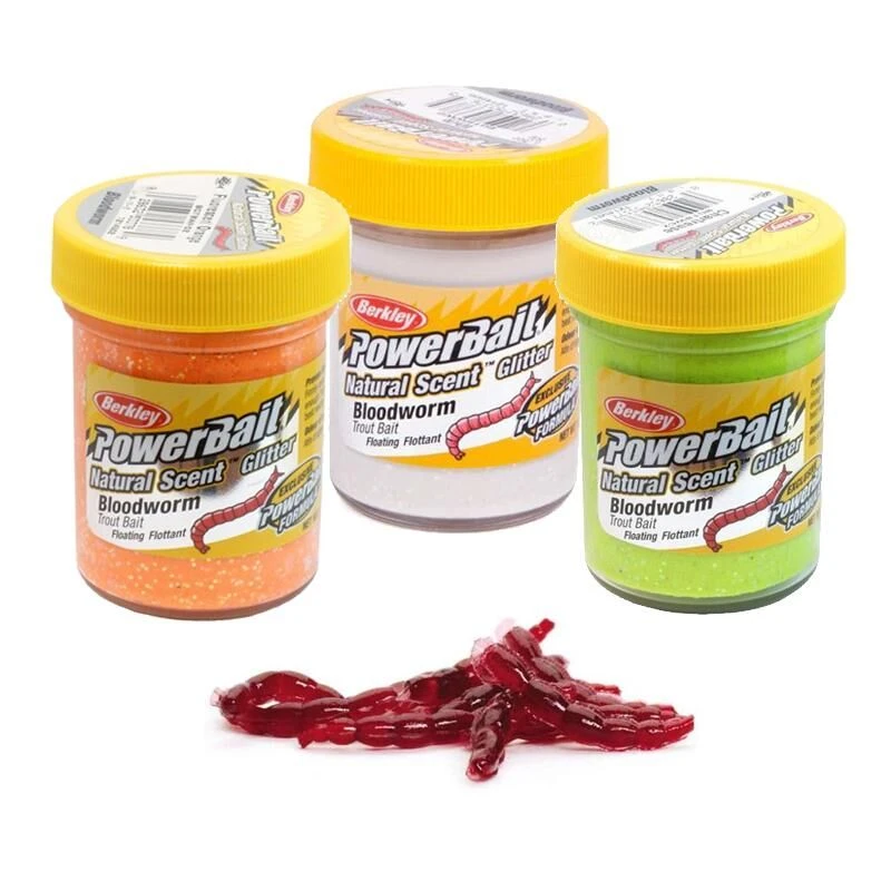 Berkley Powerbait Trout Bait Bloodworm 3 Berkley Powerbait Trout Bait Bloodworm