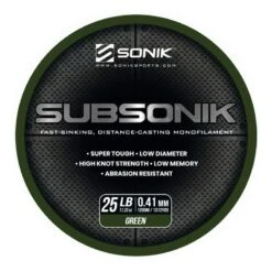 Sonik Subsonik Monofilament Green 1200M -Verkoop Van Visgerei 2308321Sonik Subsonik Monofilament Green 1200M 1 1