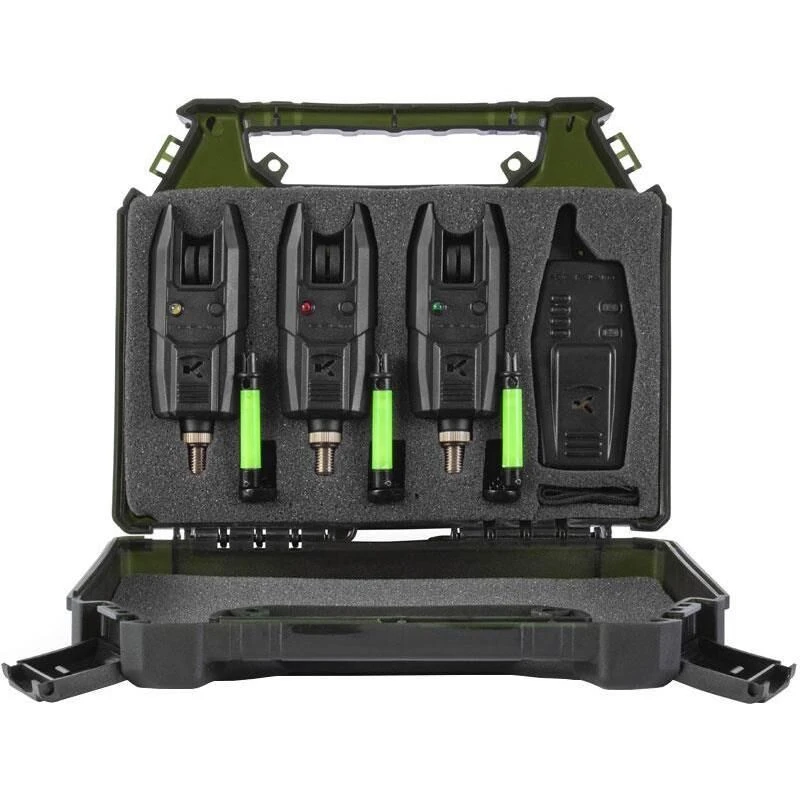 Korum KBI-R 3 Rod Alarm Set 3 Korum KBI-R 3 Rod Alarm Set