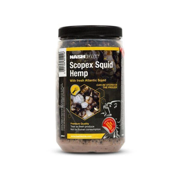 Nash Scopex Squid Hemp 2.5L 3 Nash Scopex Squid Hemp 2.5L