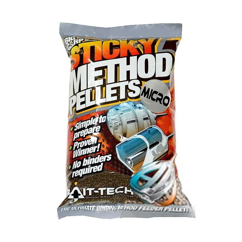 Bait-Tech Sticky Method Pellets 800g 3 Bait-Tech Sticky Method Pellets 800g