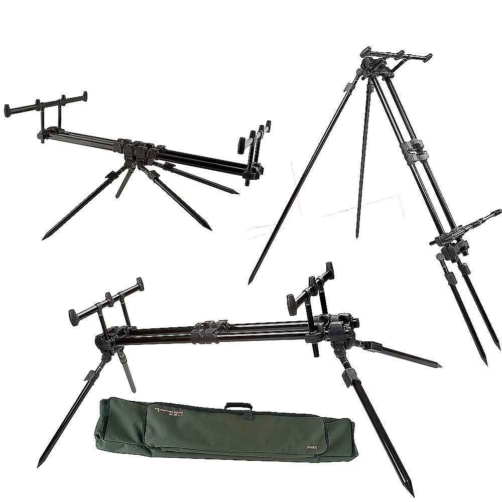 Fox Ranger MK2 3-Rod Inclusief Tas 3 Fox Ranger MK2 3-Rod Inclusief Tas