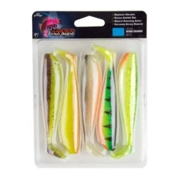 Rage Zander Pro Shad UV Mixed Colours