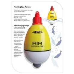 Jenzi Floating Egg Zuurstofpomp 8 Jenzi Floating Egg Zuurstofpomp -Verkoop Van Visgerei 4217652Jenzi Floating Egg Zuurstofpomp 2