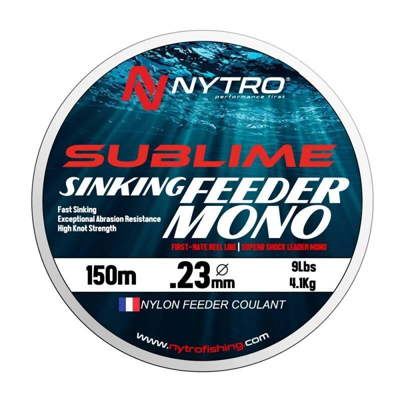 Nytro Sublime Sinking Feeder Mono 150m 3 Nytro Sublime Sinking Feeder Mono 150m