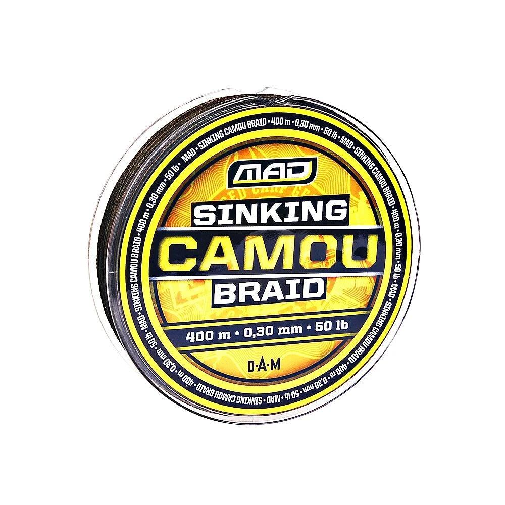 MAD® Mad Sinking Camou Braid 400m 3 MAD® Mad Sinking Camou Braid 400m