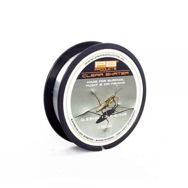 PB Products Clear Skater 100m 0.30mm 17lb 8.7kg
